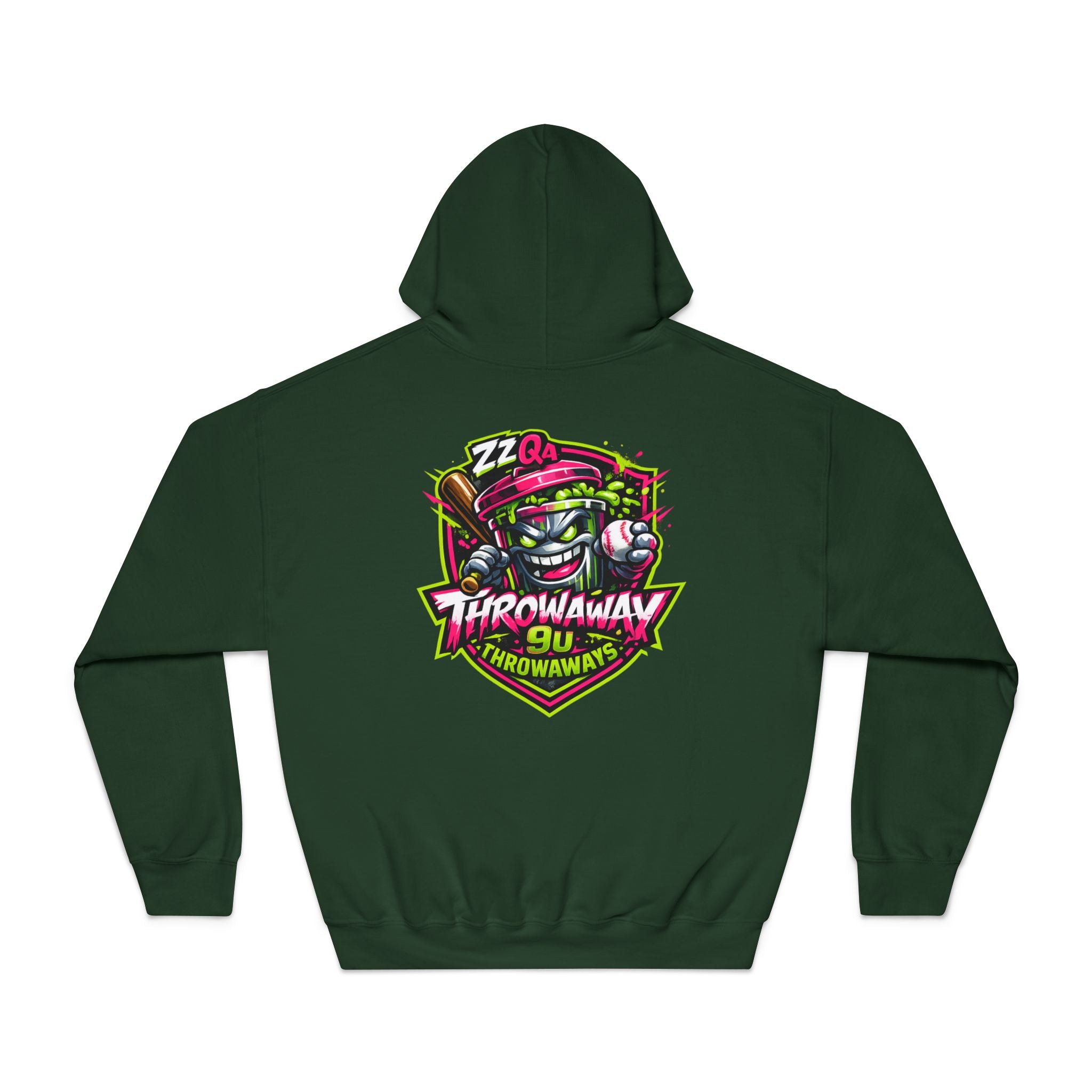 ZZ QA Throwaway 9u - Adult Hoodie