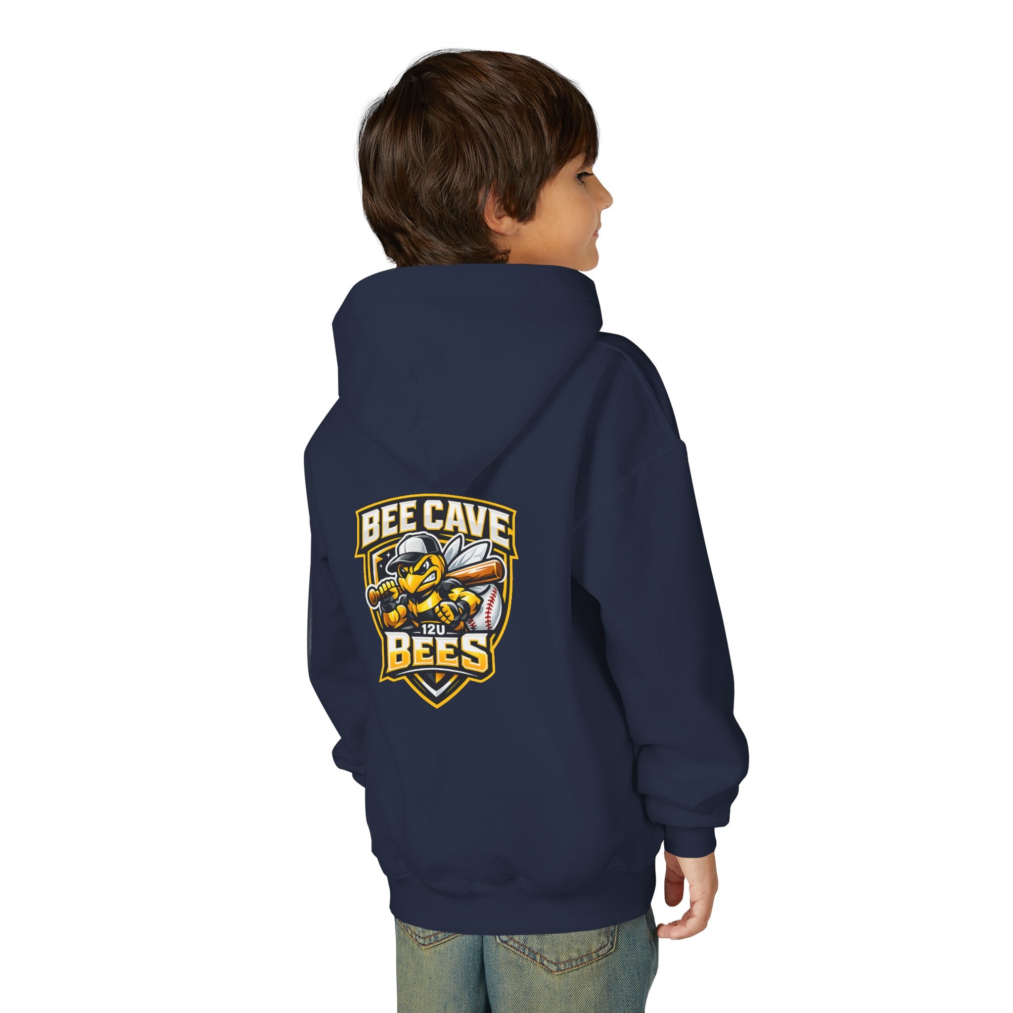 Bee Cave 12u Bees - Youth Hoodie