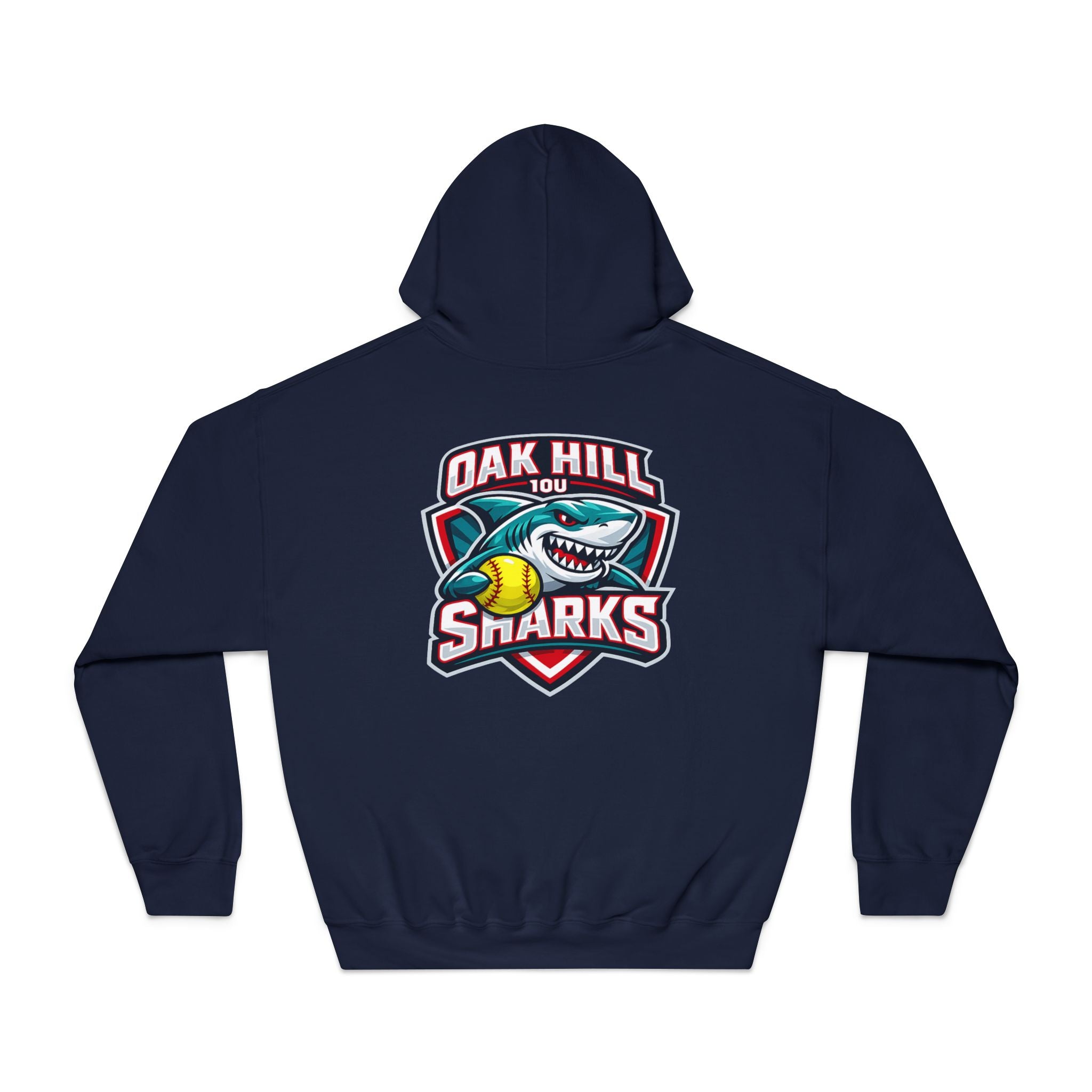 Oak Hill 10u Sharks - Adult Hoodie