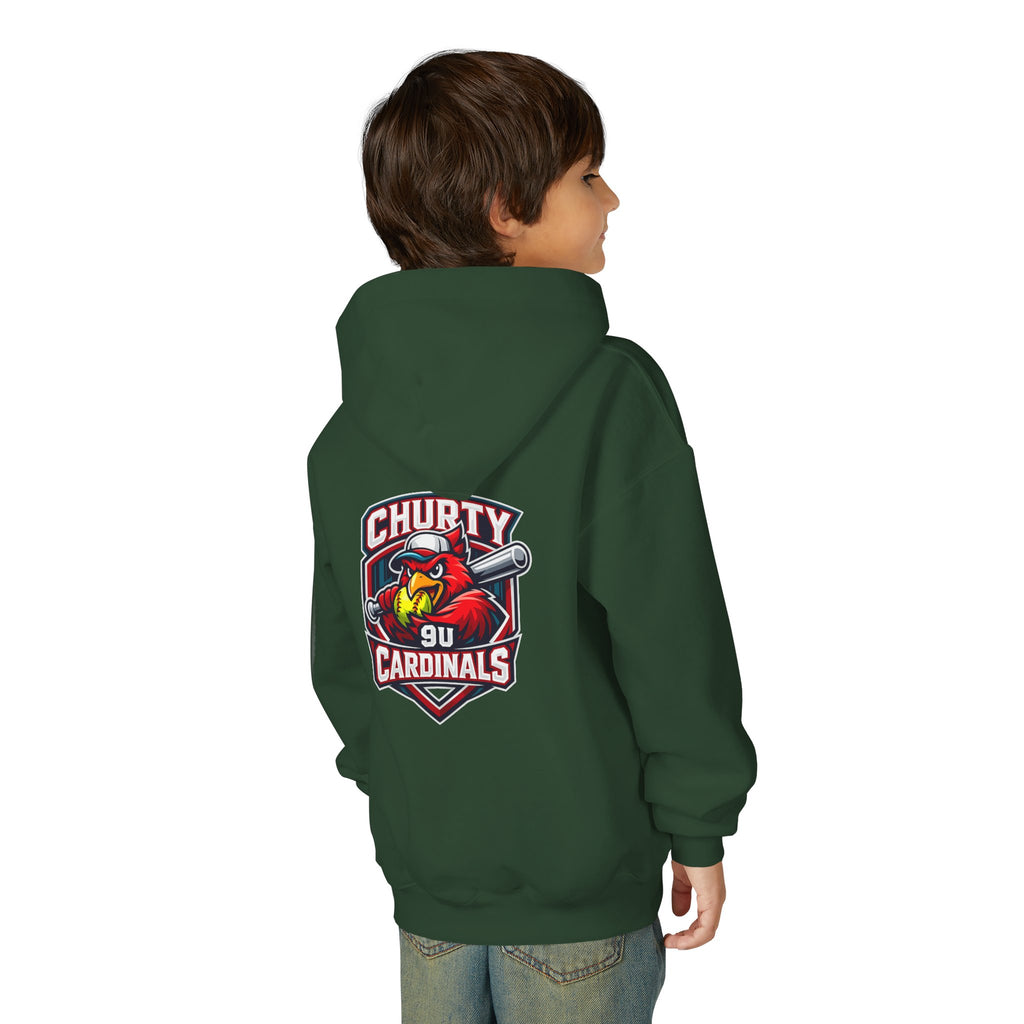 Churty 9u Cardinals - Youth Hoodie