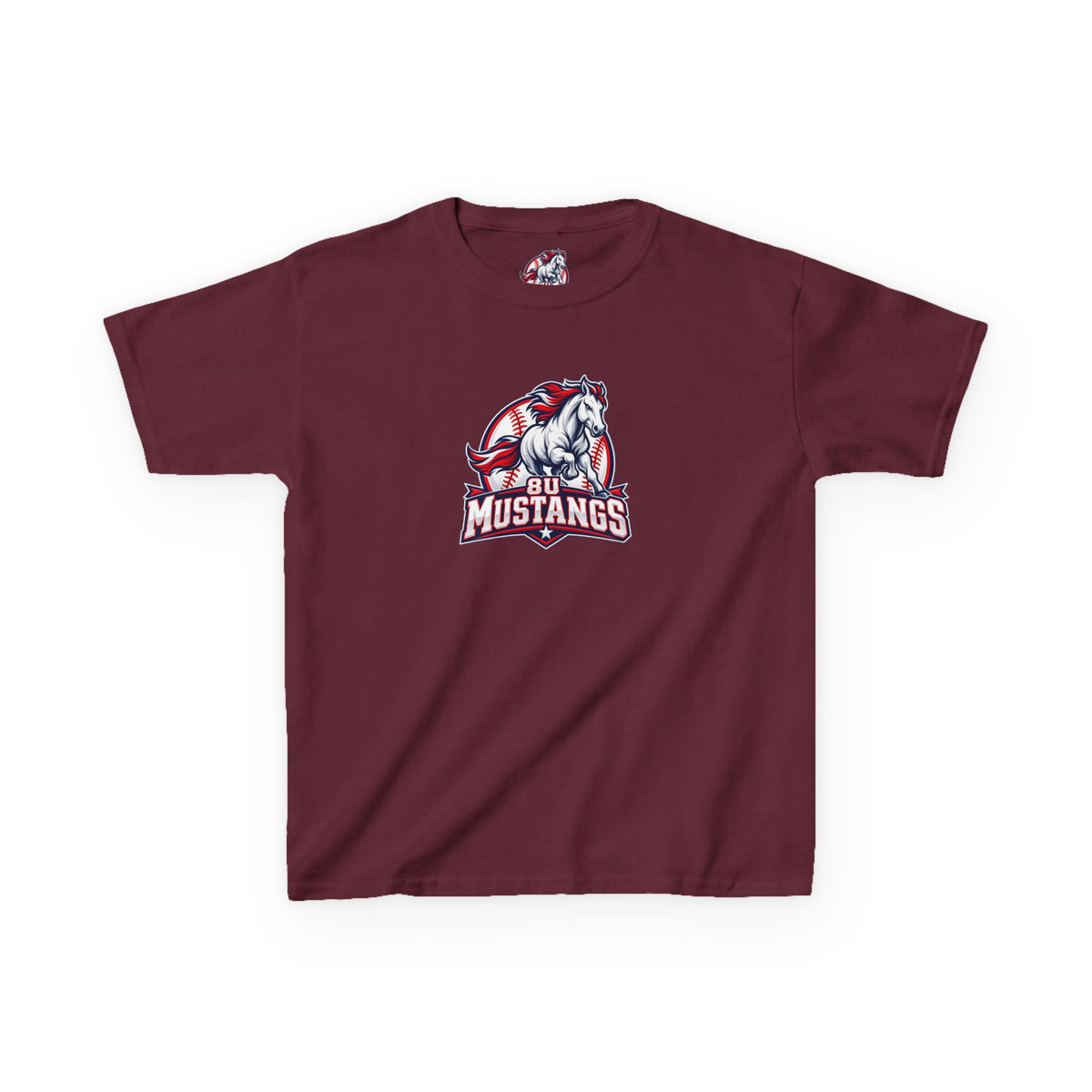 8U Mustangs - Youth T-Shirt
