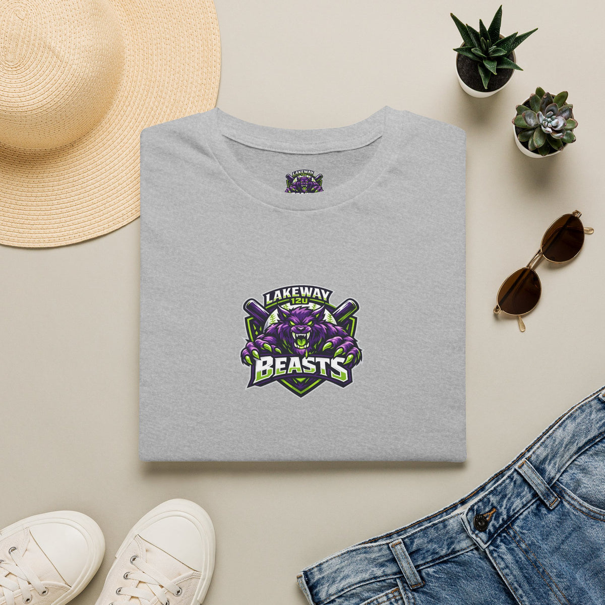 Lakeway 12u Beasts - Adult T-Shirt