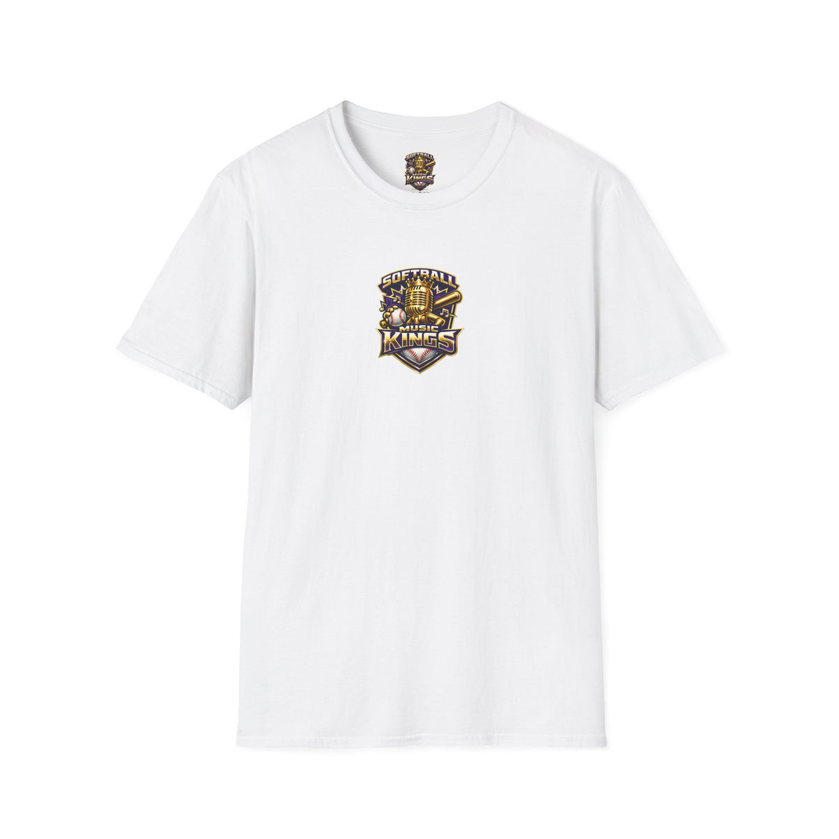 Softball Music Kings - Adult T-Shirt