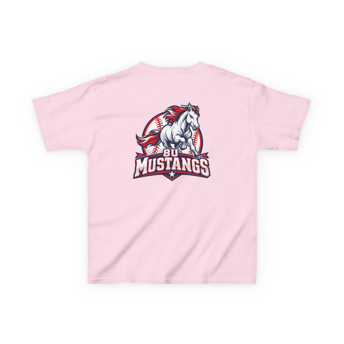 8U Mustangs - Youth T-Shirt