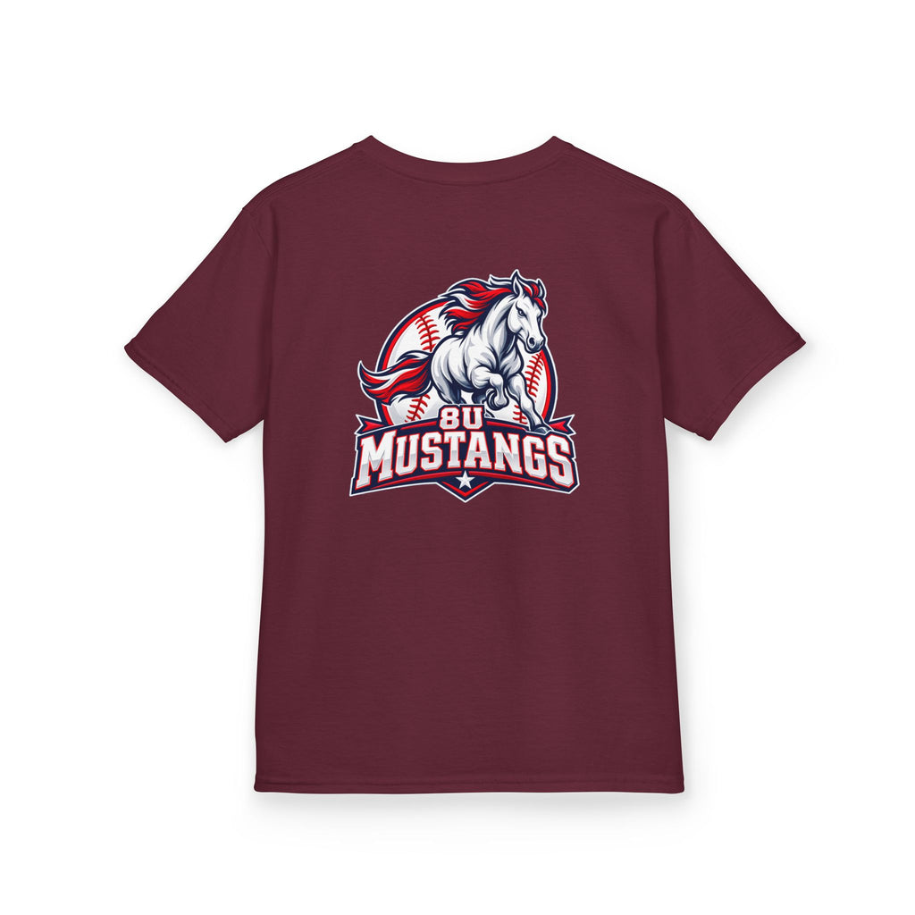 8U Mustangs - Youth T-Shirt