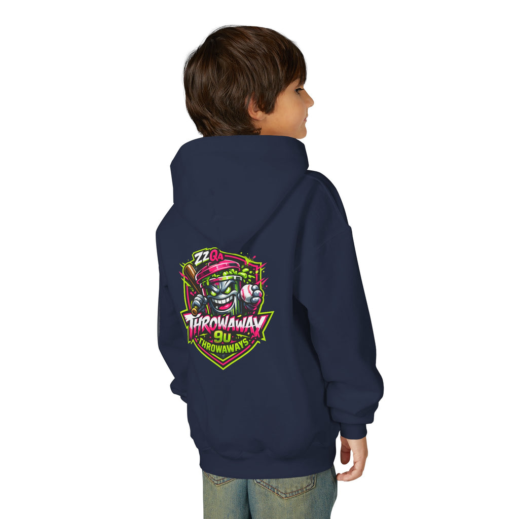 ZZ QA Throwaway 9u - Youth Hoodie