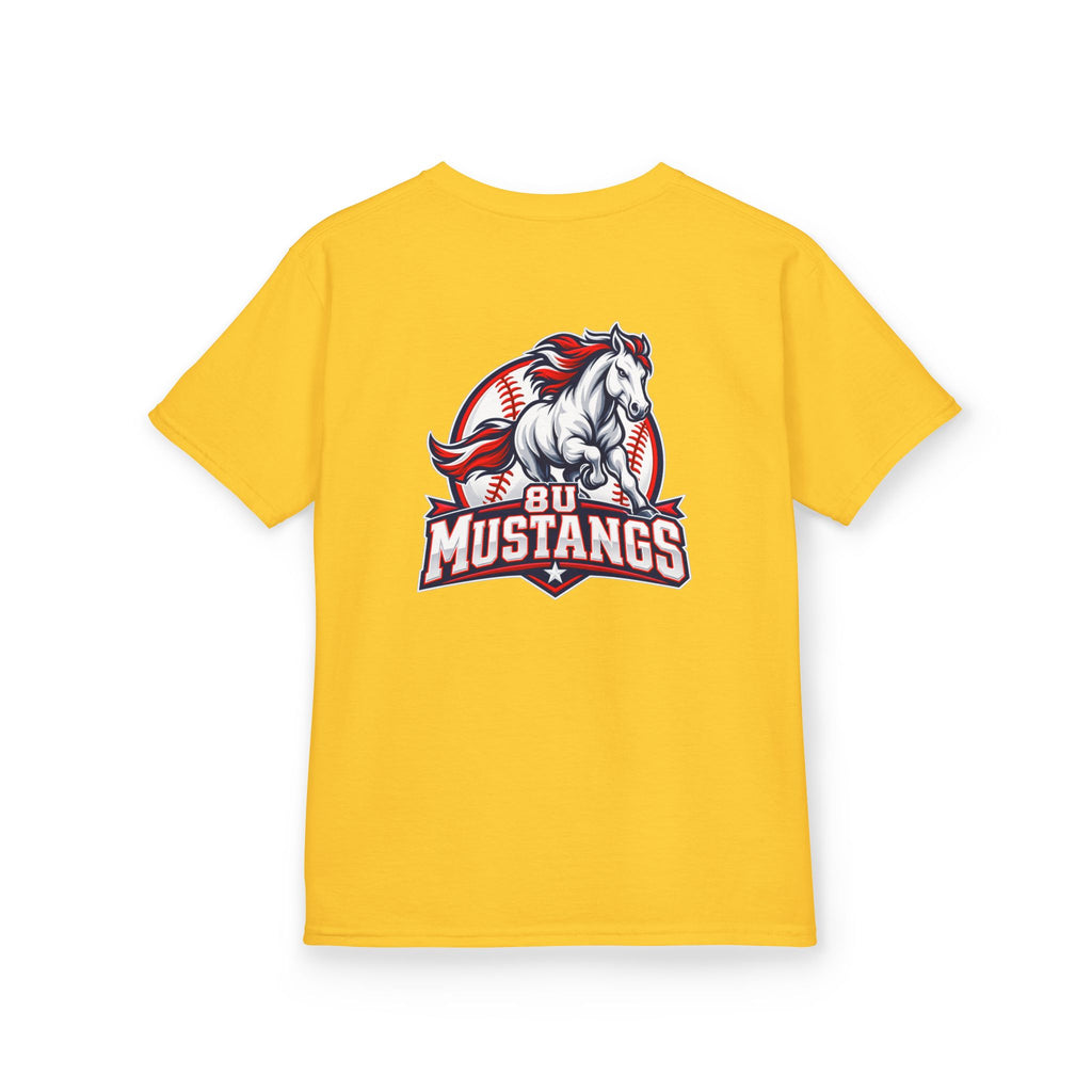 8U Mustangs - Youth T-Shirt
