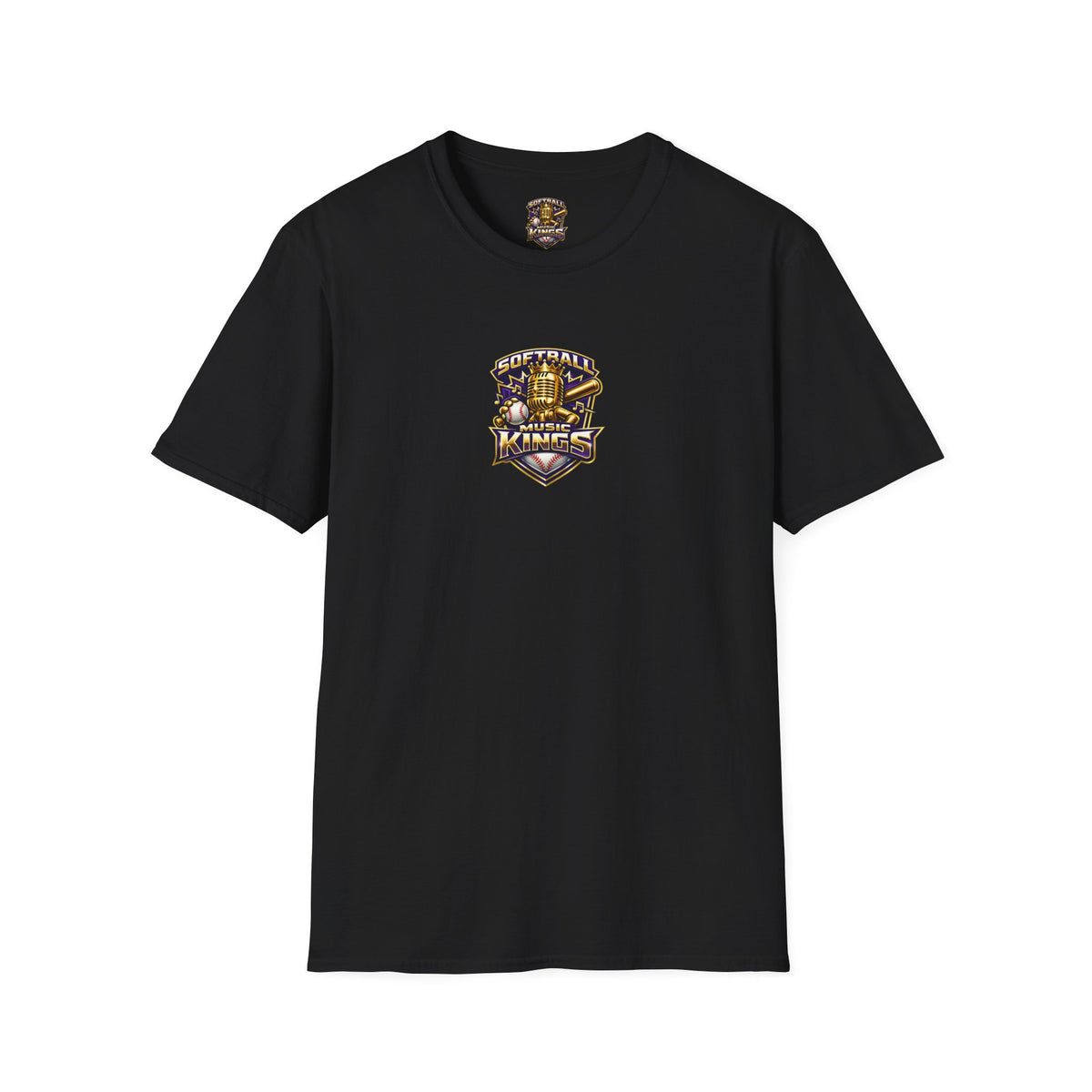 Softball Music Kings - Adult T-Shirt