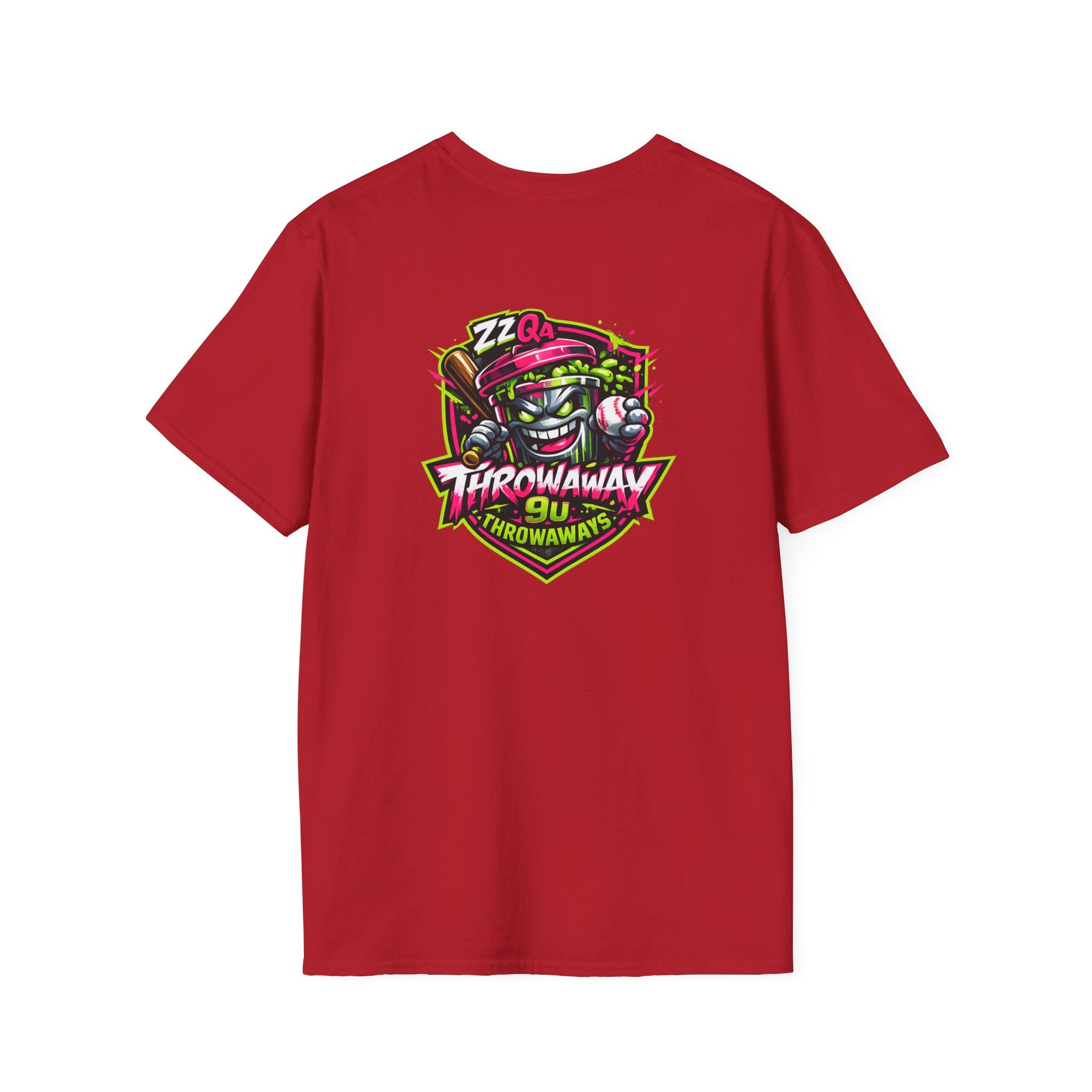 ZZ QA Throwaway 9u - Adult T-Shirt