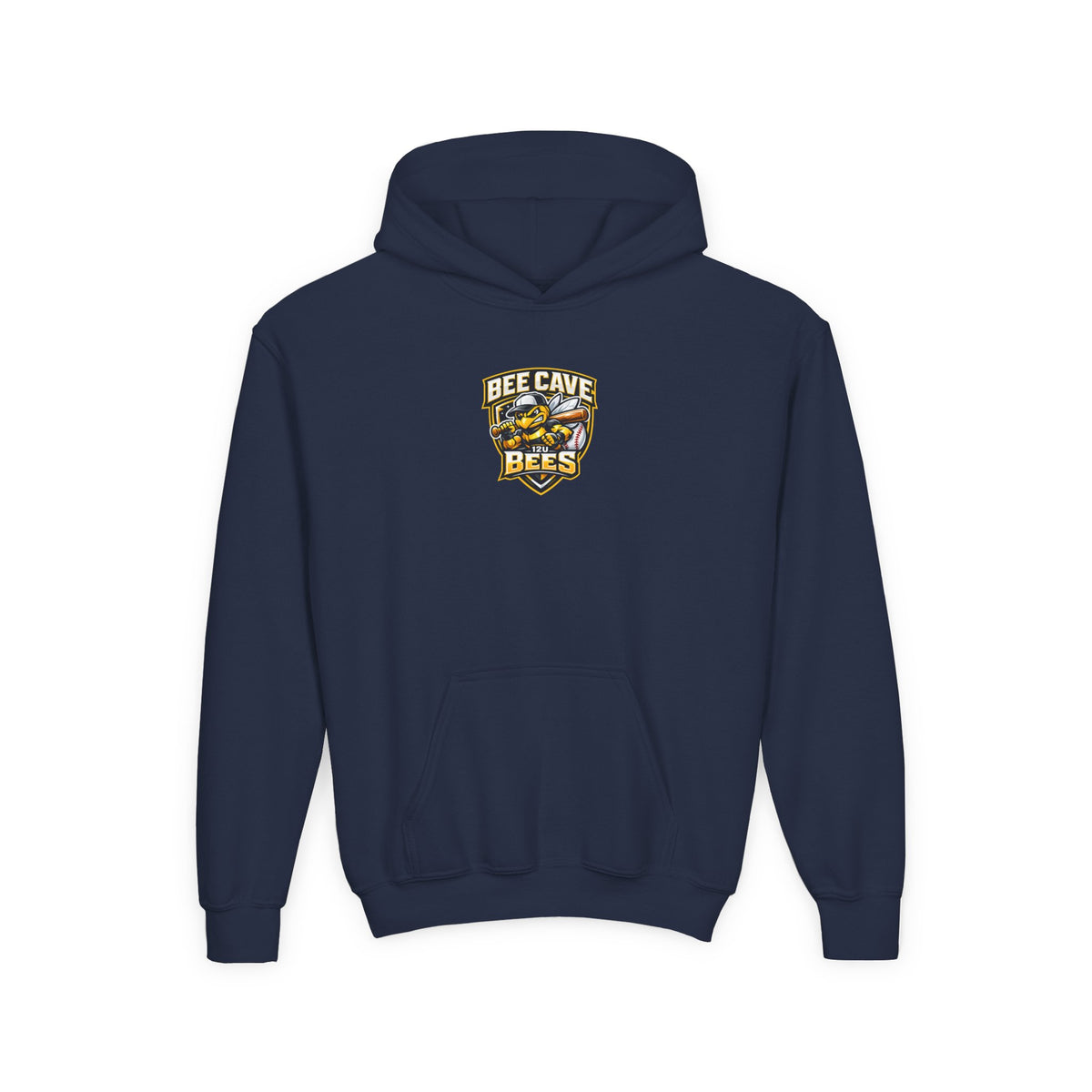 Bee Cave 12u Bees - Youth Hoodie