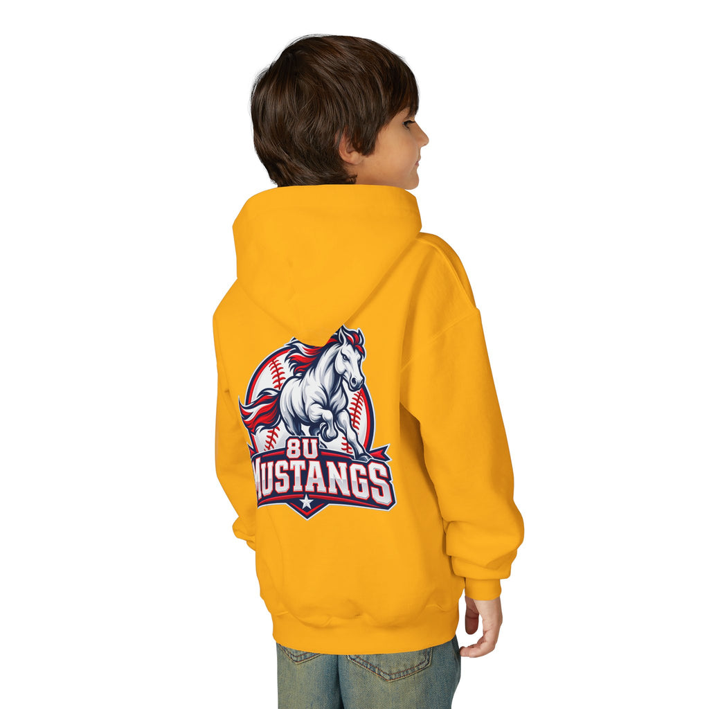 8U Mustangs - Youth Hoodie