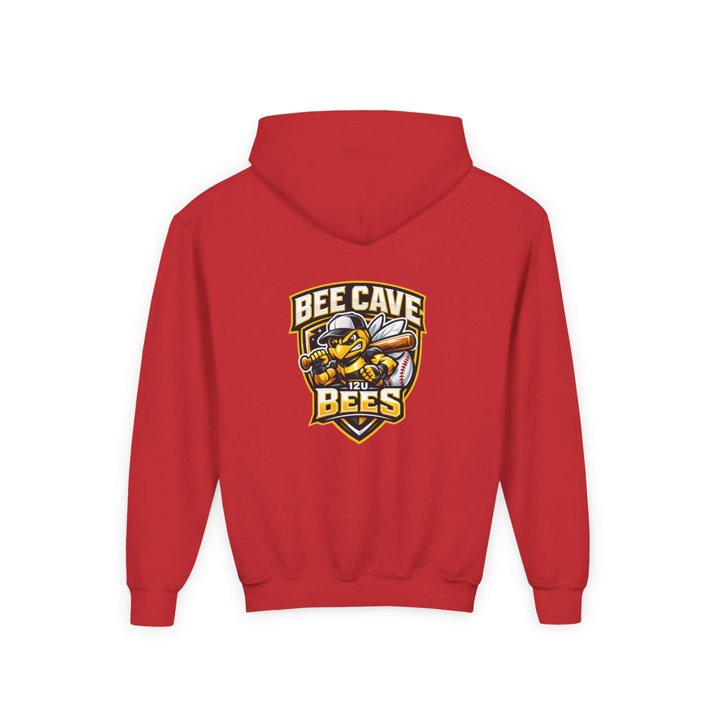 Bee Cave 12u Bees - Youth Hoodie