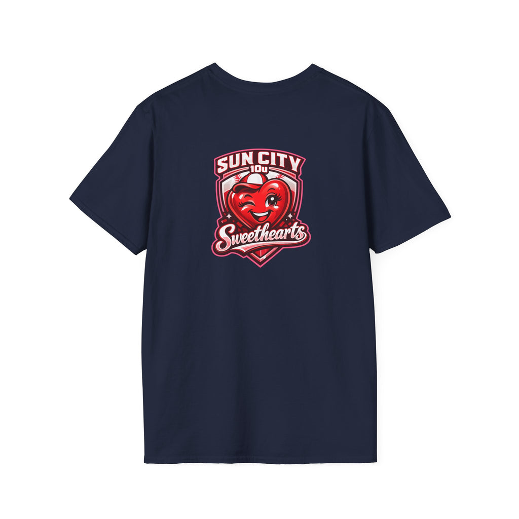 Sun City 10u Sweethearts - Adult T-Shirt