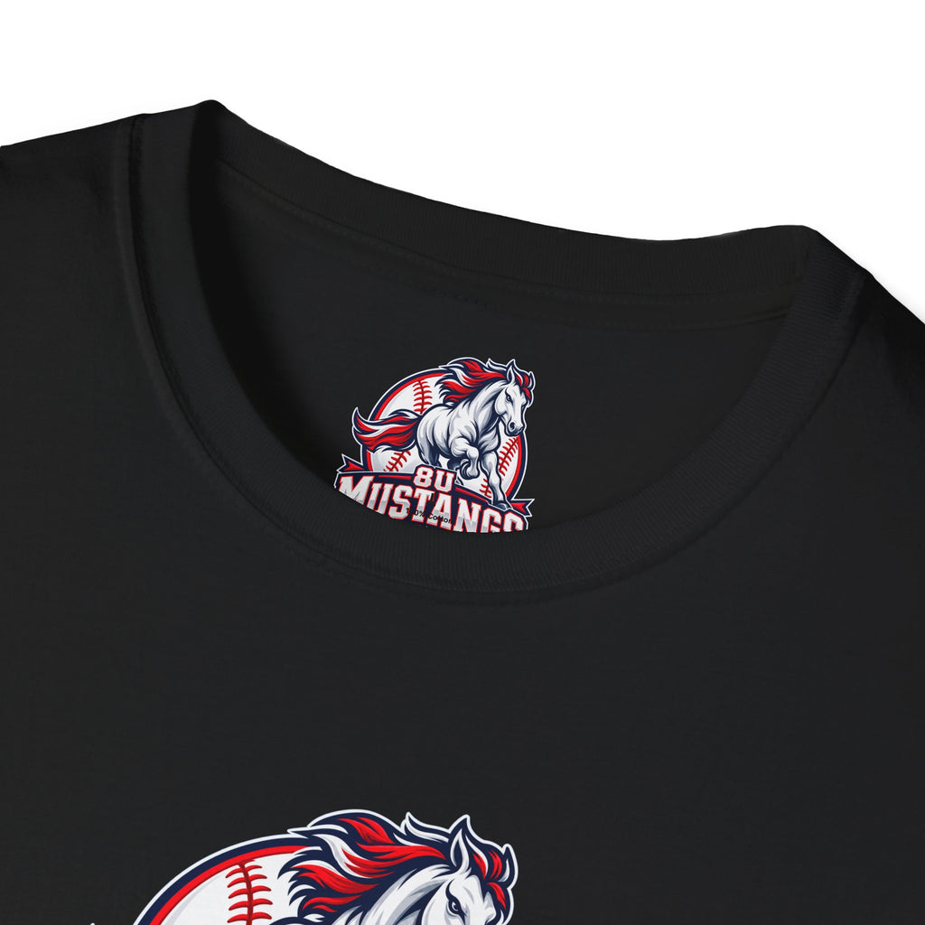 8U Mustangs - Adult T-Shirt
