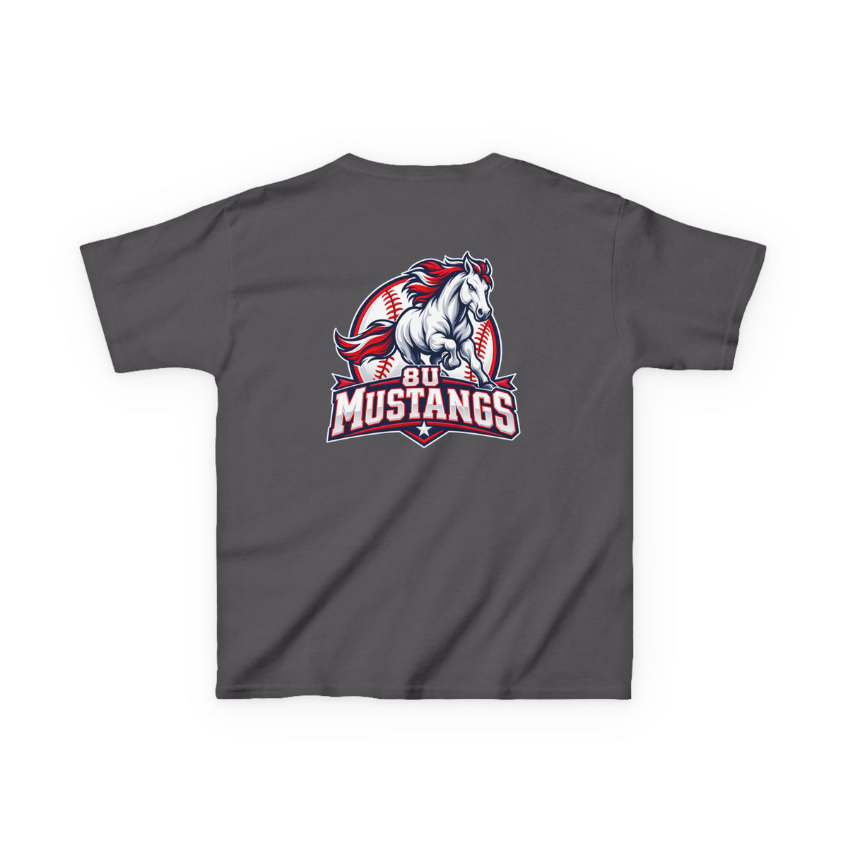 8U Mustangs - Youth T-Shirt