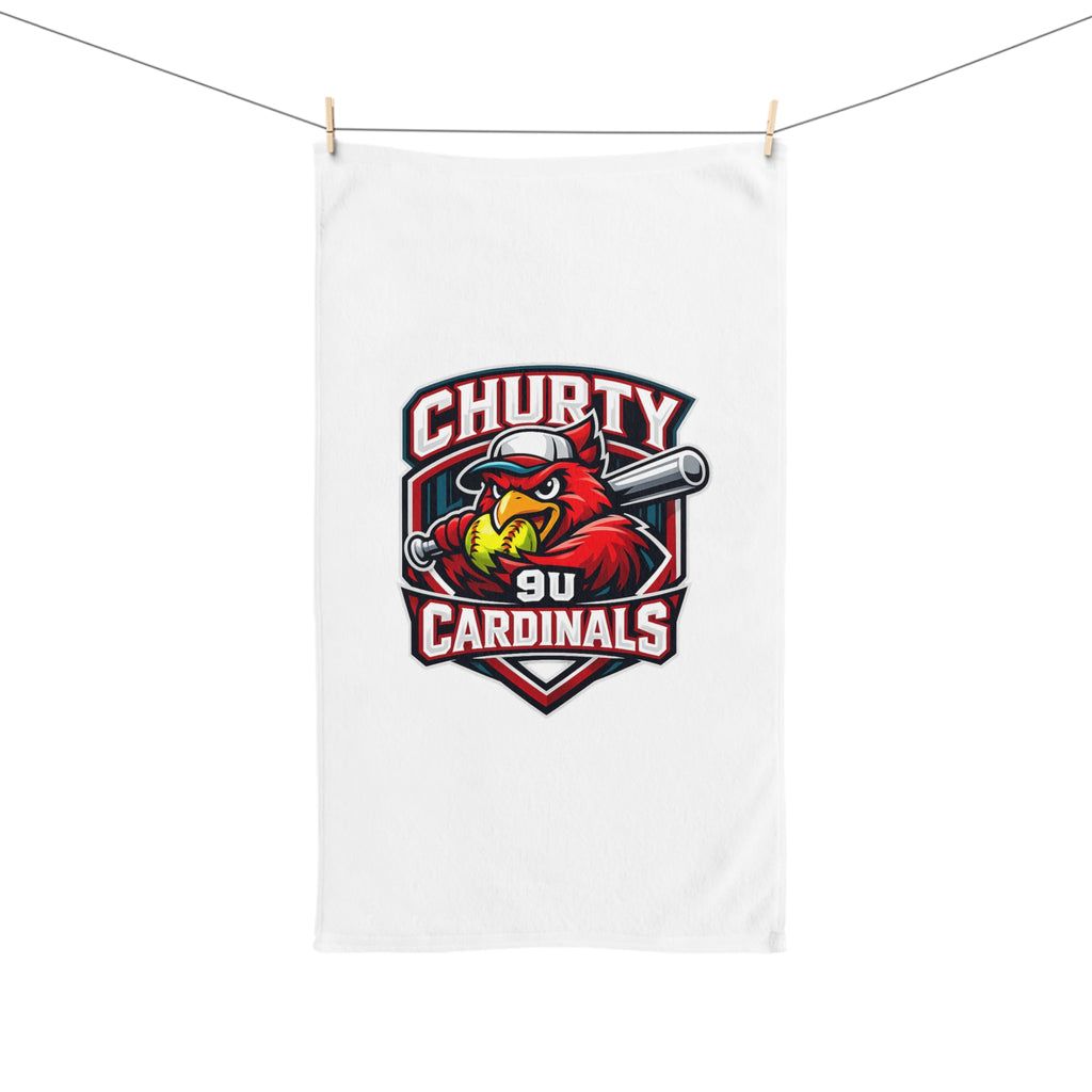 Churty 9u Cardinals - Rally Towel