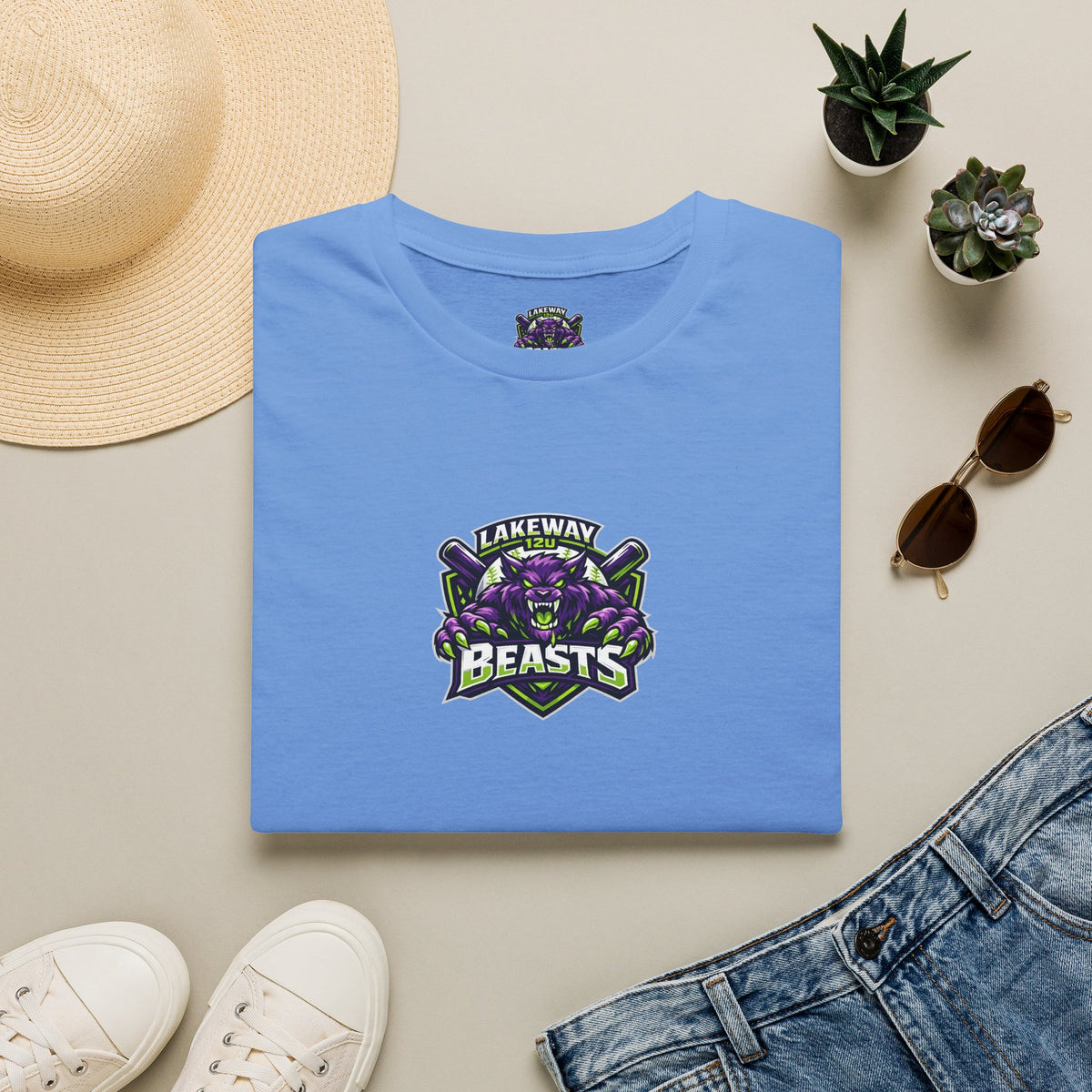 Lakeway 12u Beasts - Adult T-Shirt