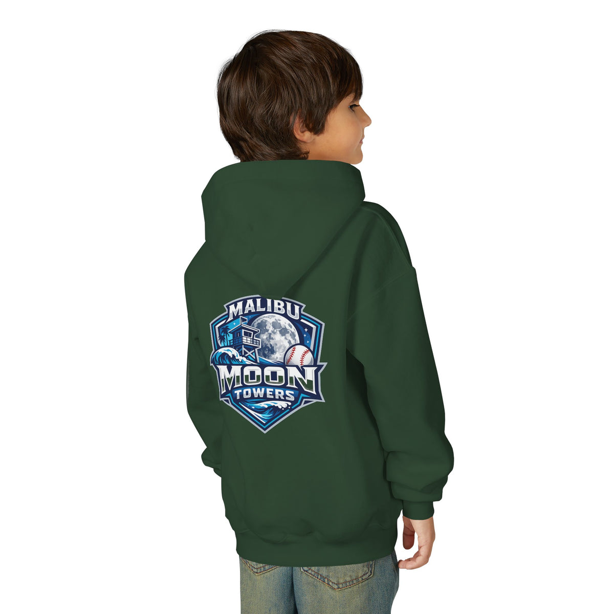 Malibu Moon Towers - Youth Hoodie