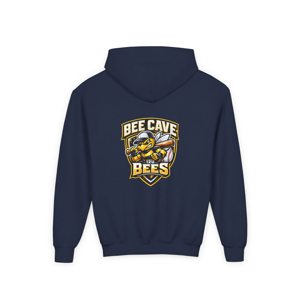 Bee Cave 12u Bees - Youth Hoodie