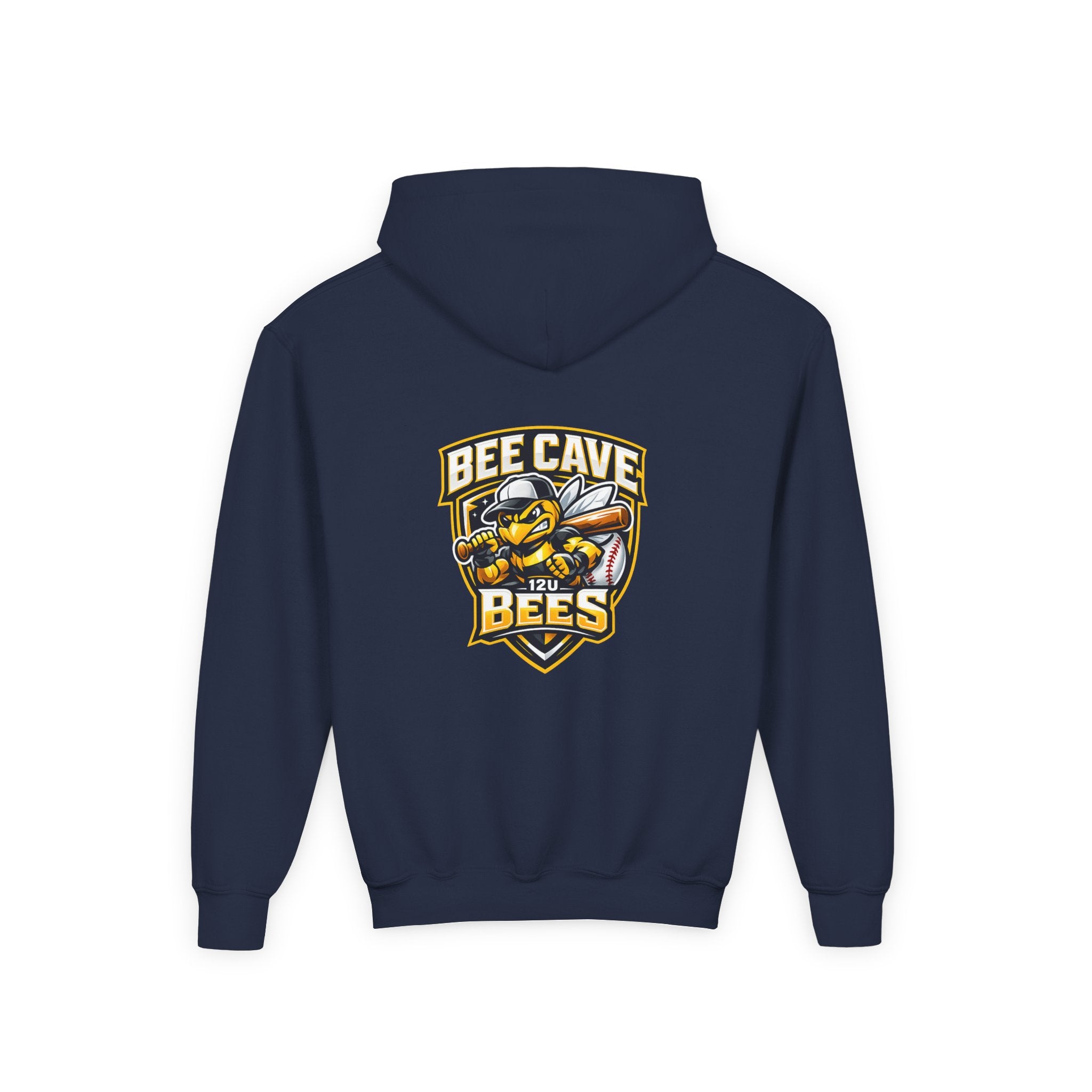 Bee Cave 12u Bees - Youth Hoodie