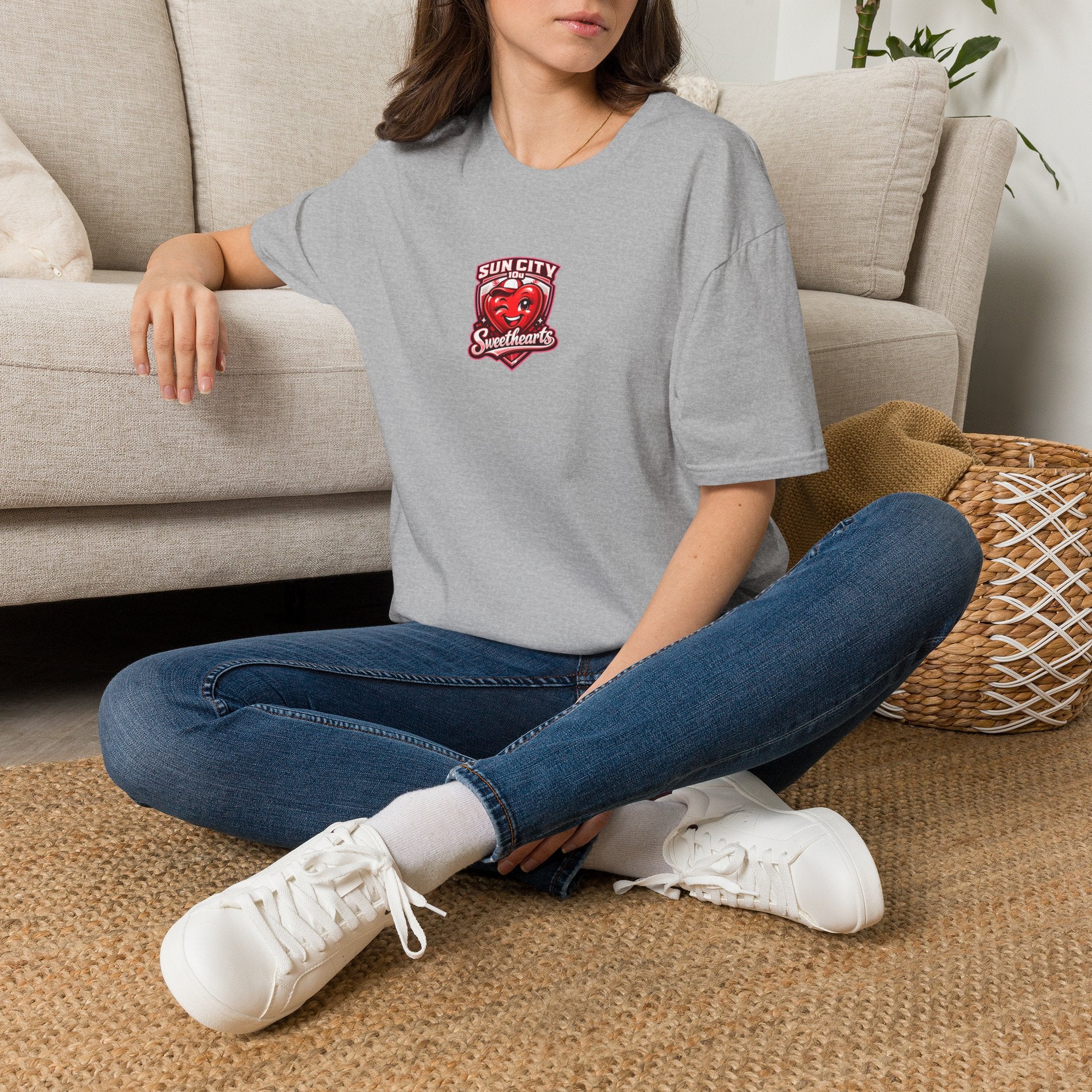 Sun City 10u Sweethearts - Adult T-Shirt