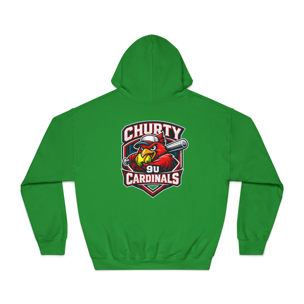 Churty 9u Cardinals - Adult Hoodie