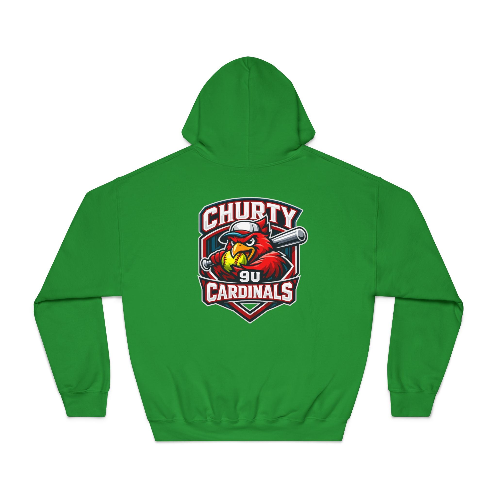 Churty 9u Cardinals - Adult Hoodie