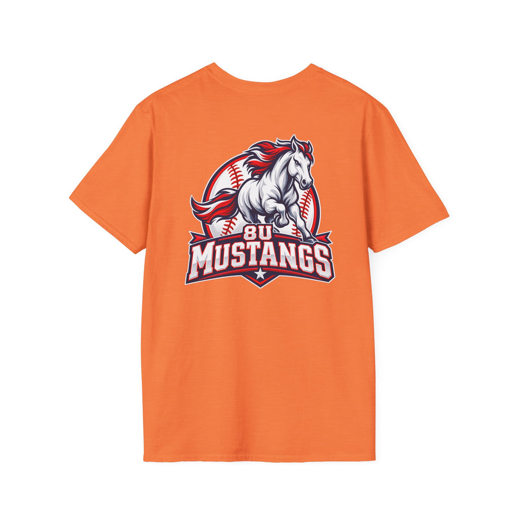 8U Mustangs - Adult T-Shirt