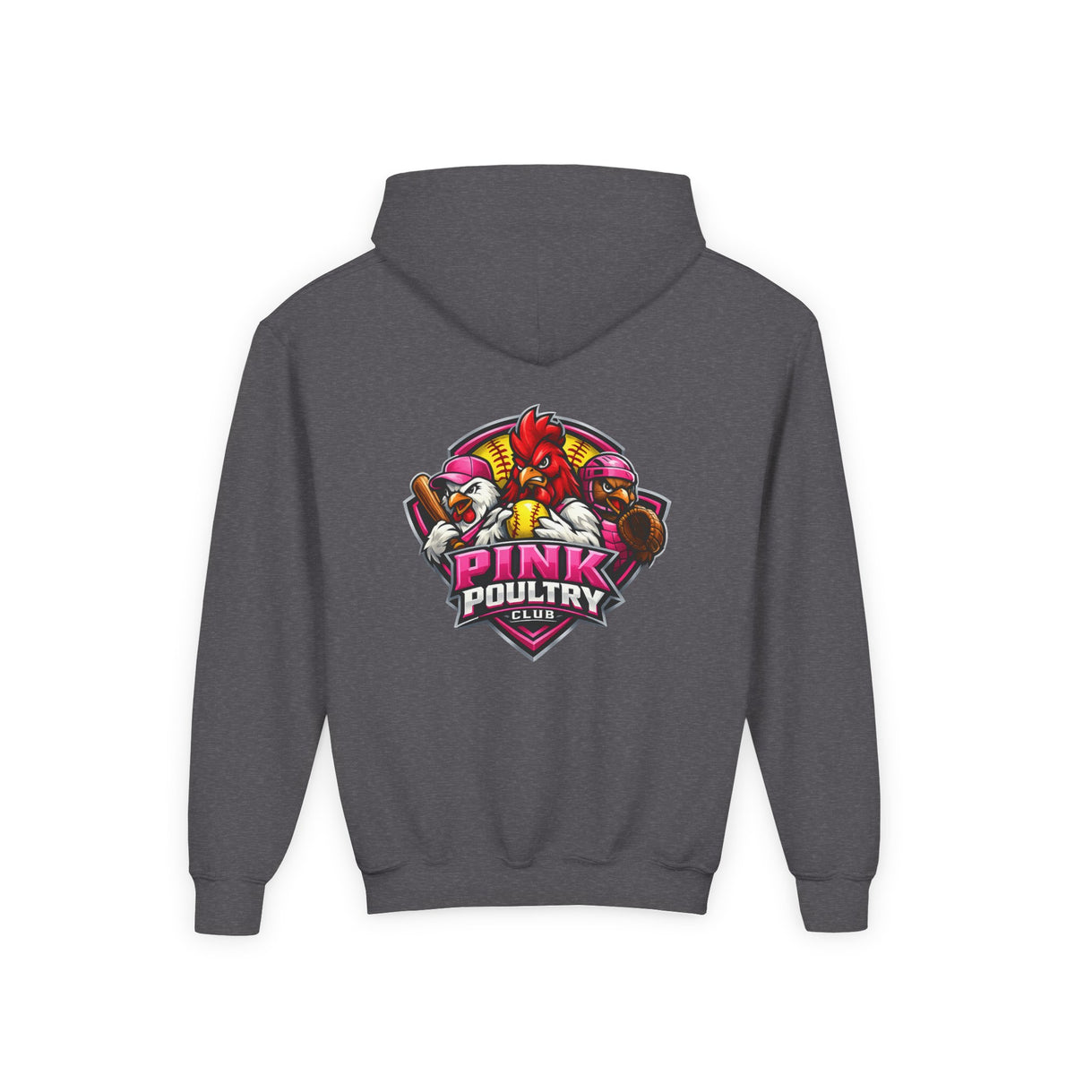 Pink Poultry Club - Youth Hoodie