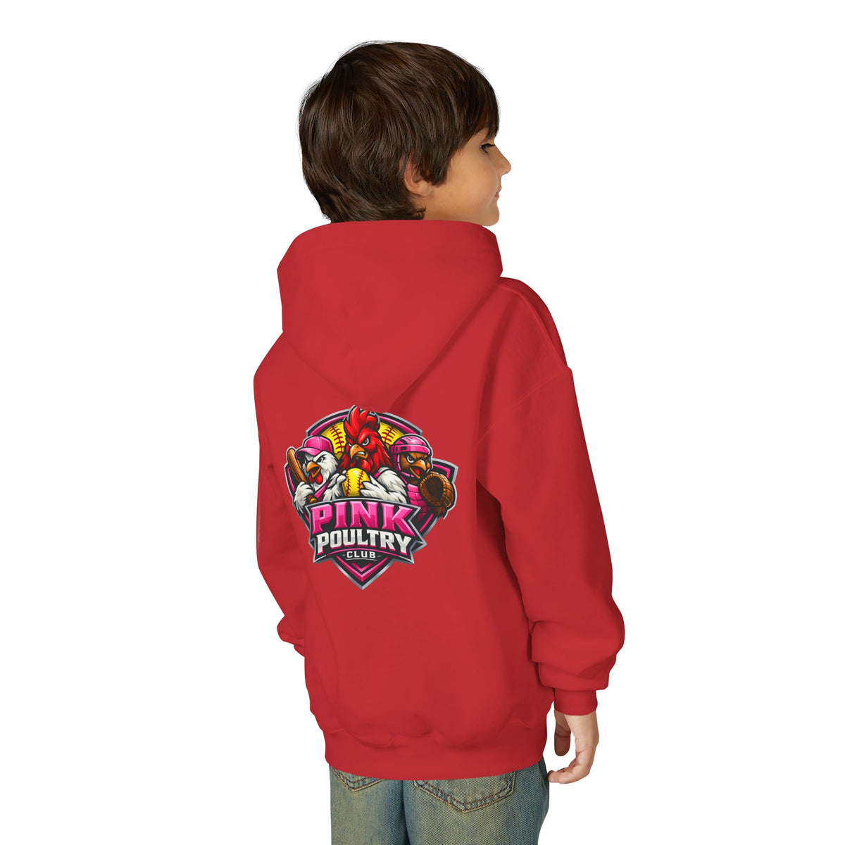 Pink Poultry Club - Youth Hoodie