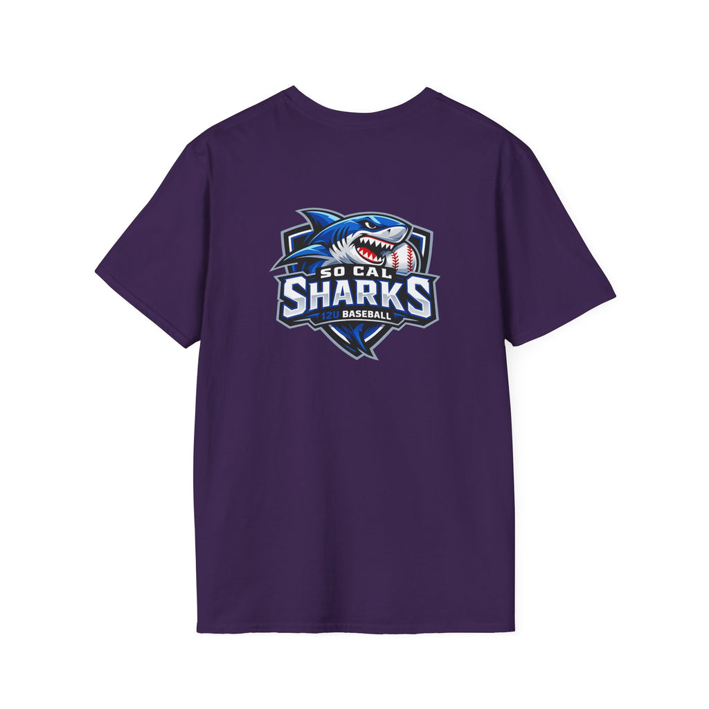 So Cal Sharks 12u Baseball - Adult T-Shirt