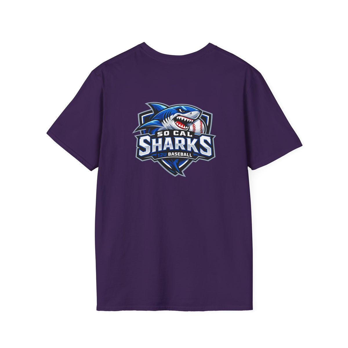 So Cal Sharks 12u Baseball - Adult T-Shirt