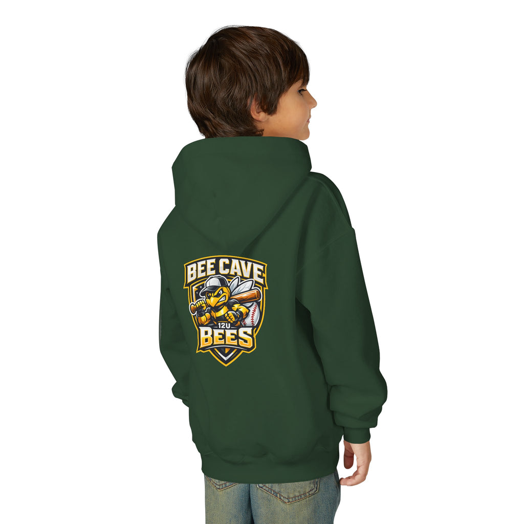 Bee Cave 12u Bees - Youth Hoodie