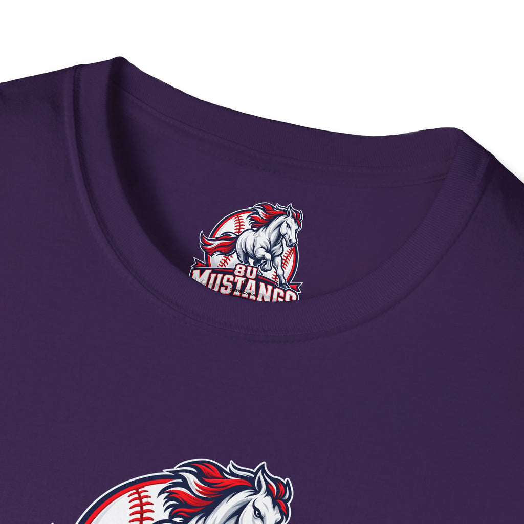 8U Mustangs - Adult T-Shirt