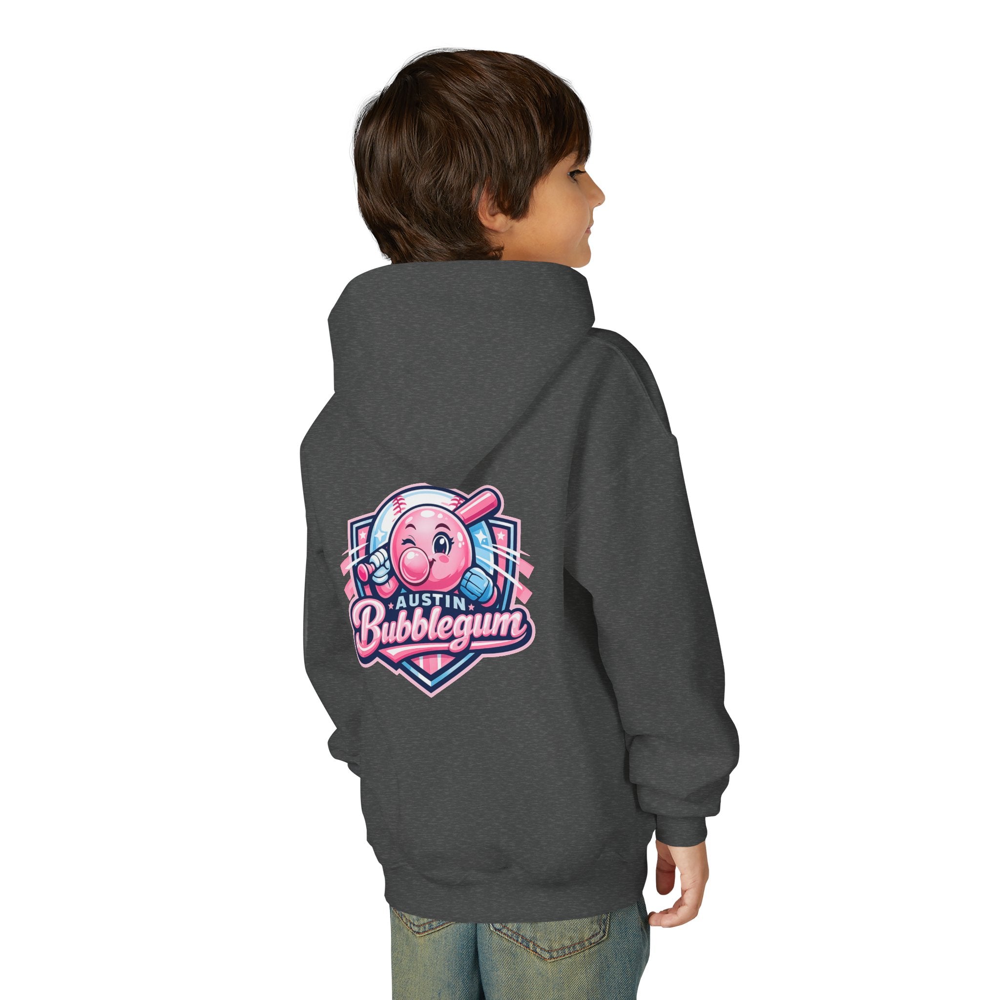 Austin Bubblegum - Youth Hoodie