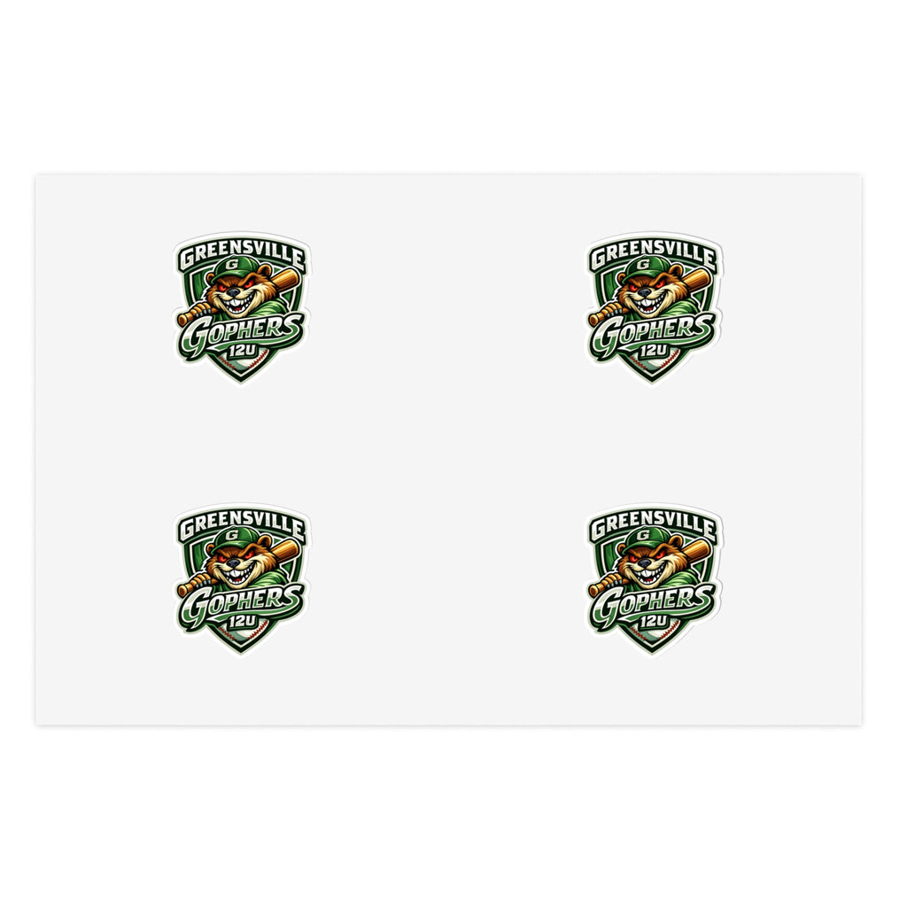 Greensville Gophers 12u - Sticker Pack (4)