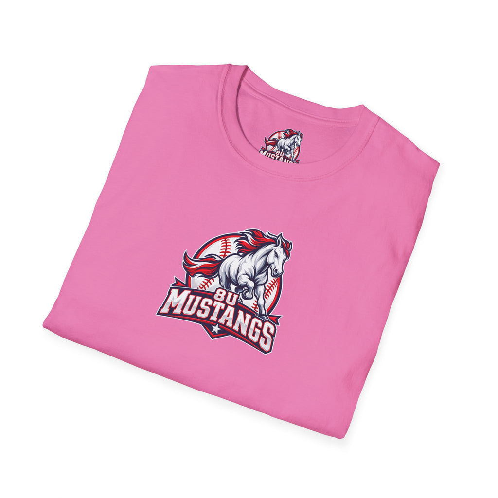 8U Mustangs - Adult T-Shirt