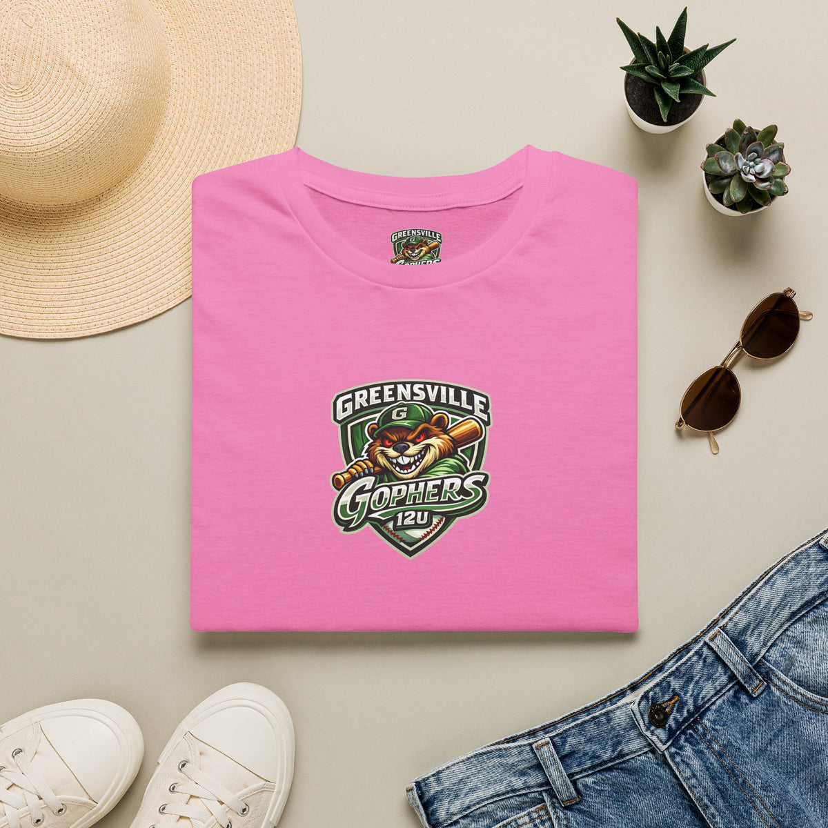 Greensville Gophers 12u - Adult T-Shirt