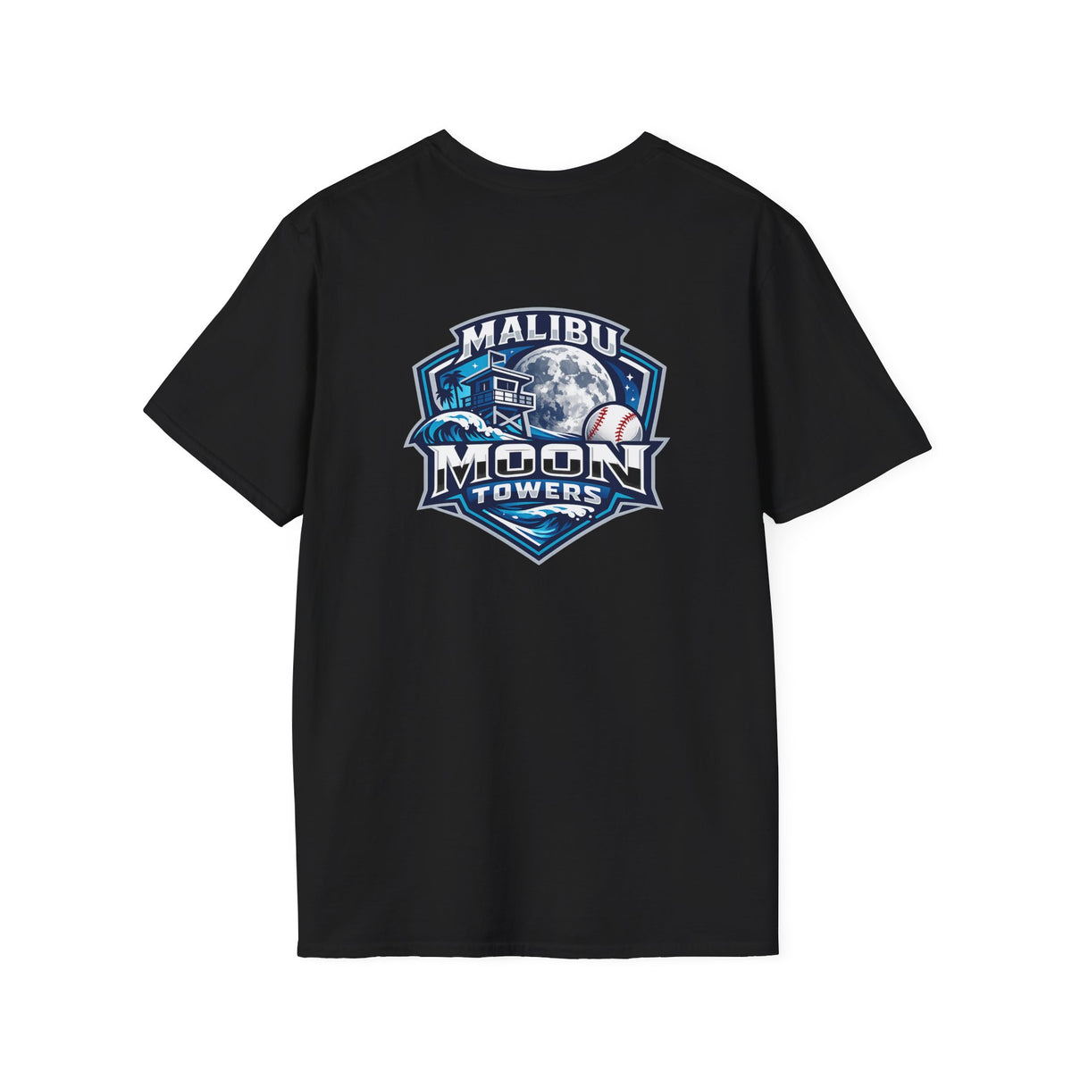 Malibu Moon Towers - Adult T-Shirt