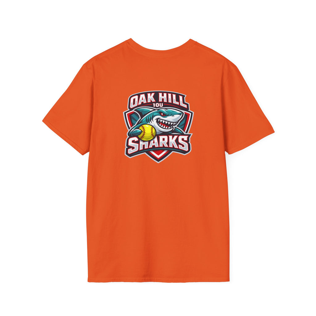 Oak Hill 10u Sharks - Adult T-Shirt