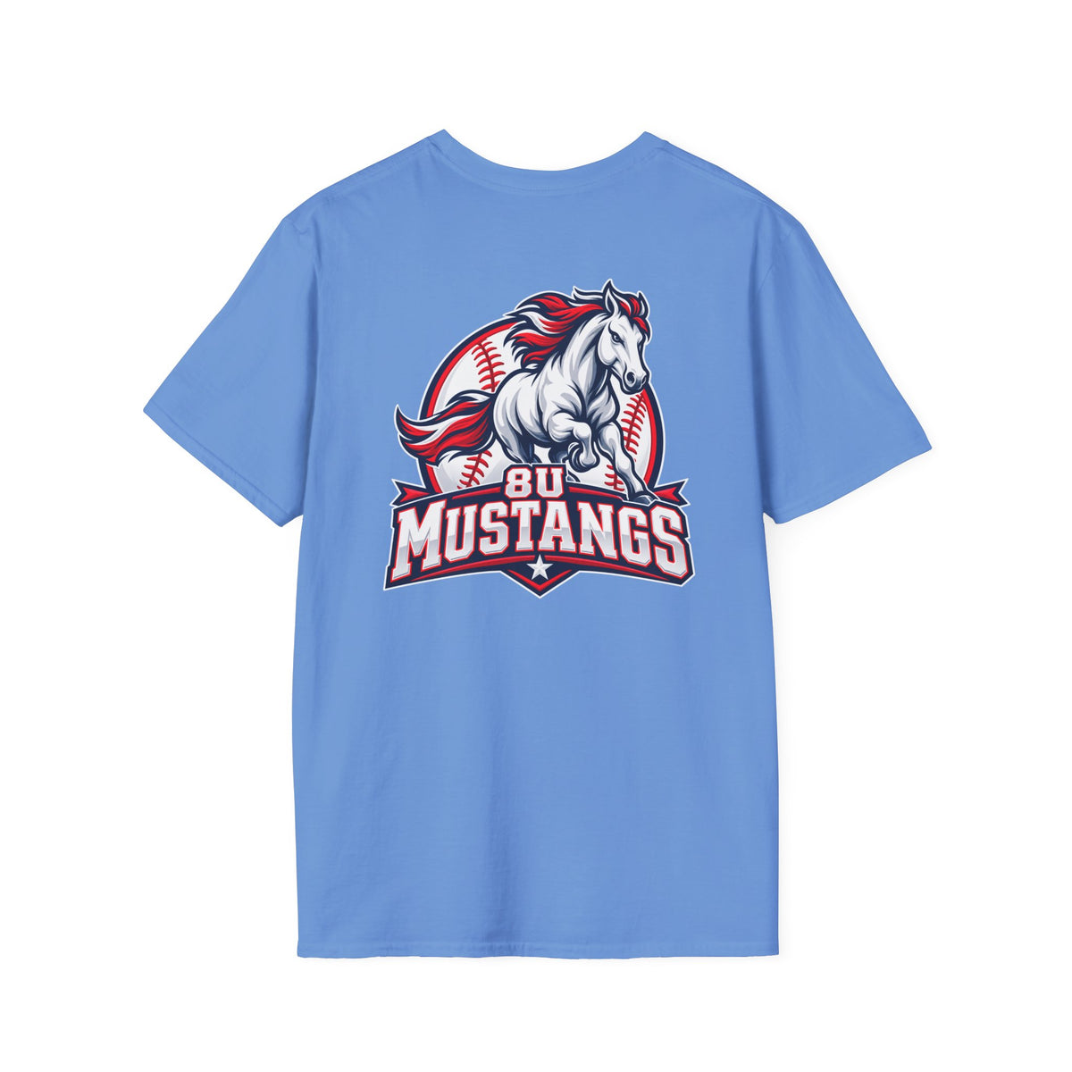 8U Mustangs - Adult T-Shirt