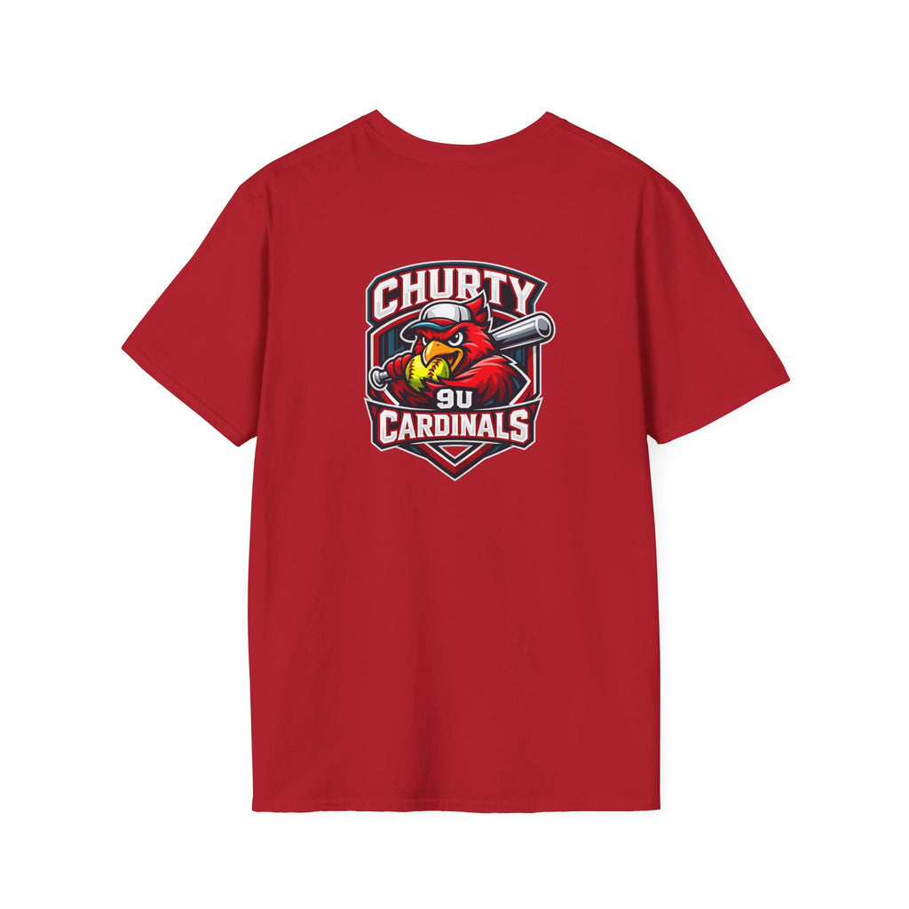 Churty 9u Cardinals - Adult T-Shirt