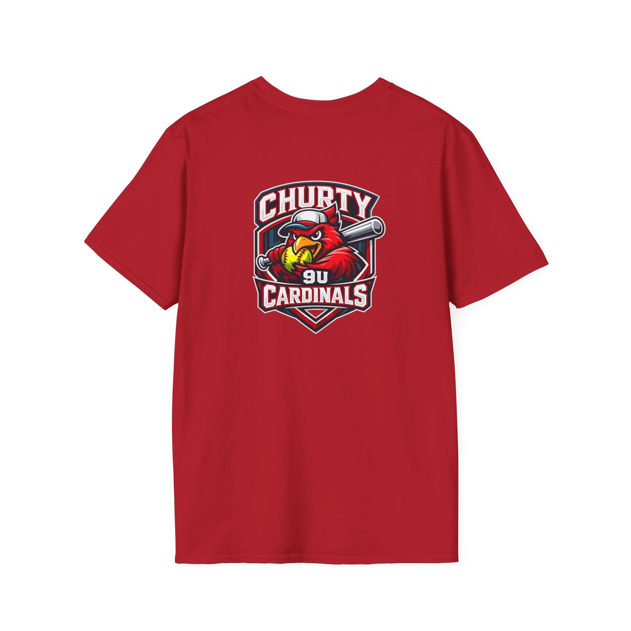 Churty 9u Cardinals - Adult T-Shirt