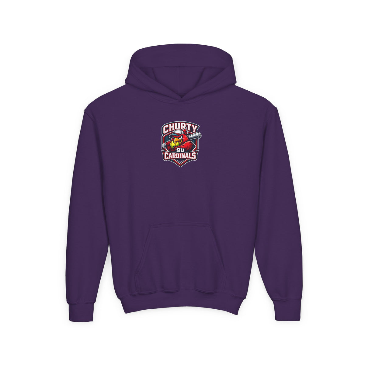 Churty 9u Cardinals - Youth Hoodie