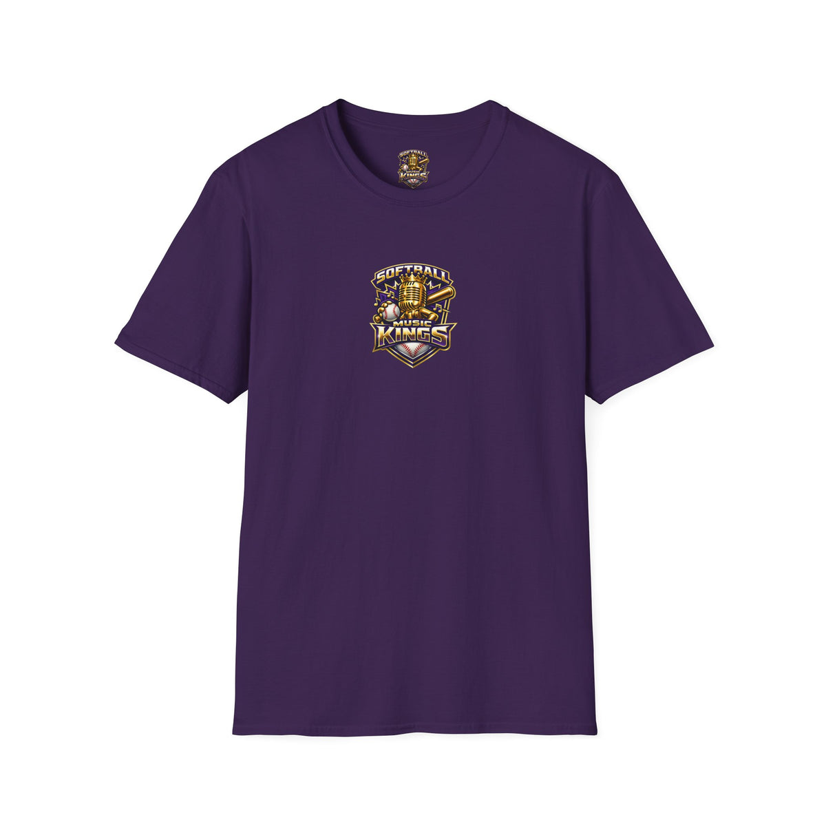 Softball Music Kings - Adult T-Shirt