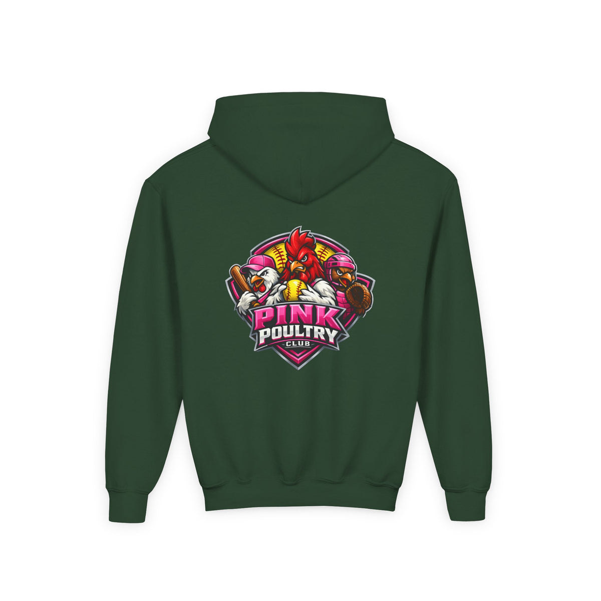 Pink Poultry Club - Youth Hoodie