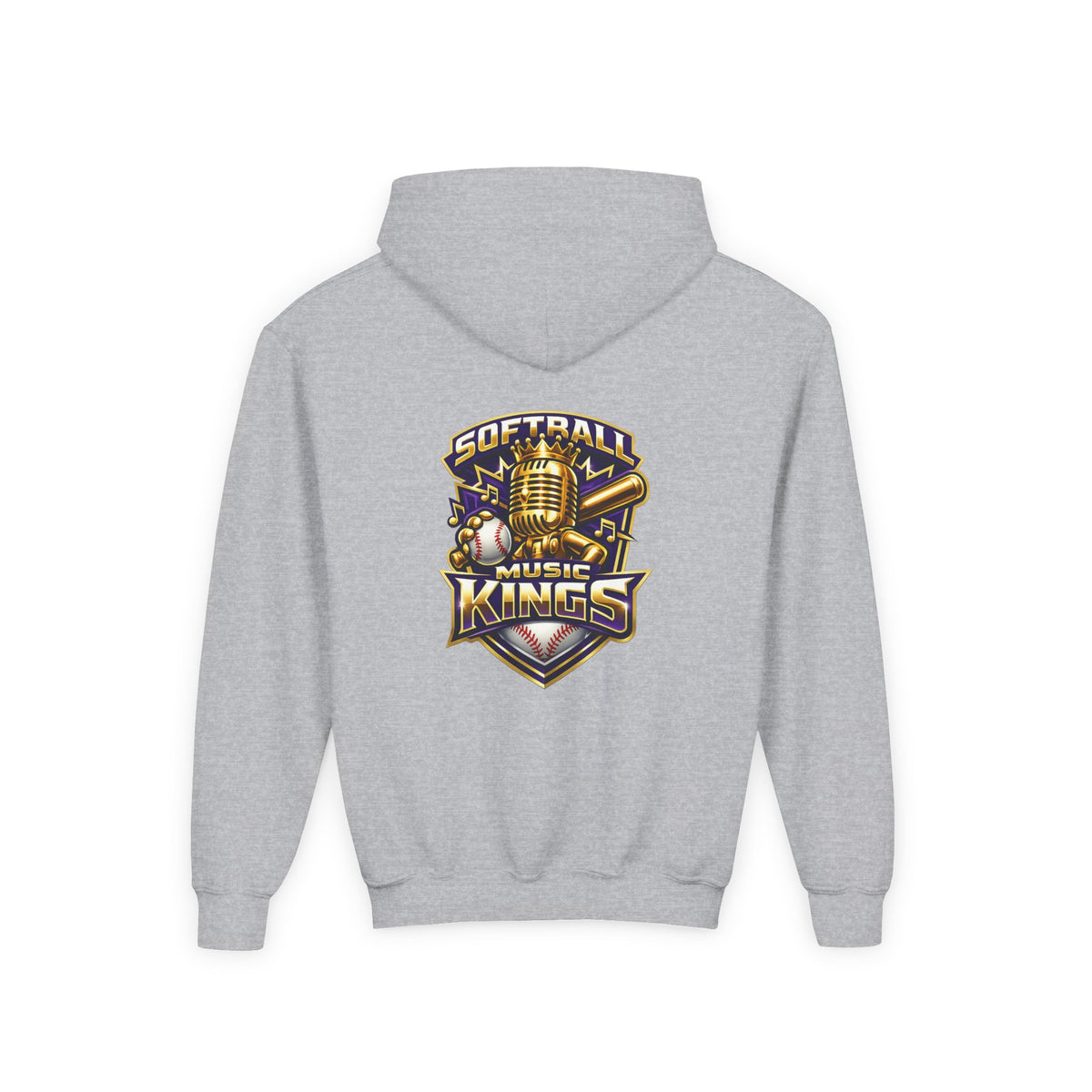 Softball Music Kings - Youth Hoodie