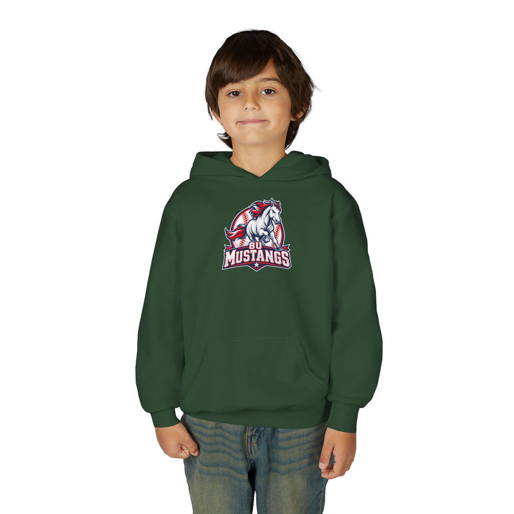 8U Mustangs - Youth Hoodie
