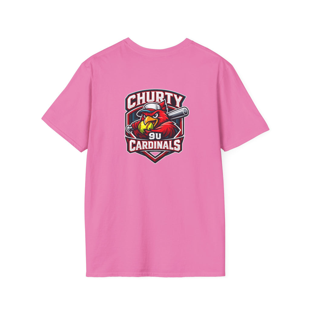 Churty 9u Cardinals - Adult T-Shirt