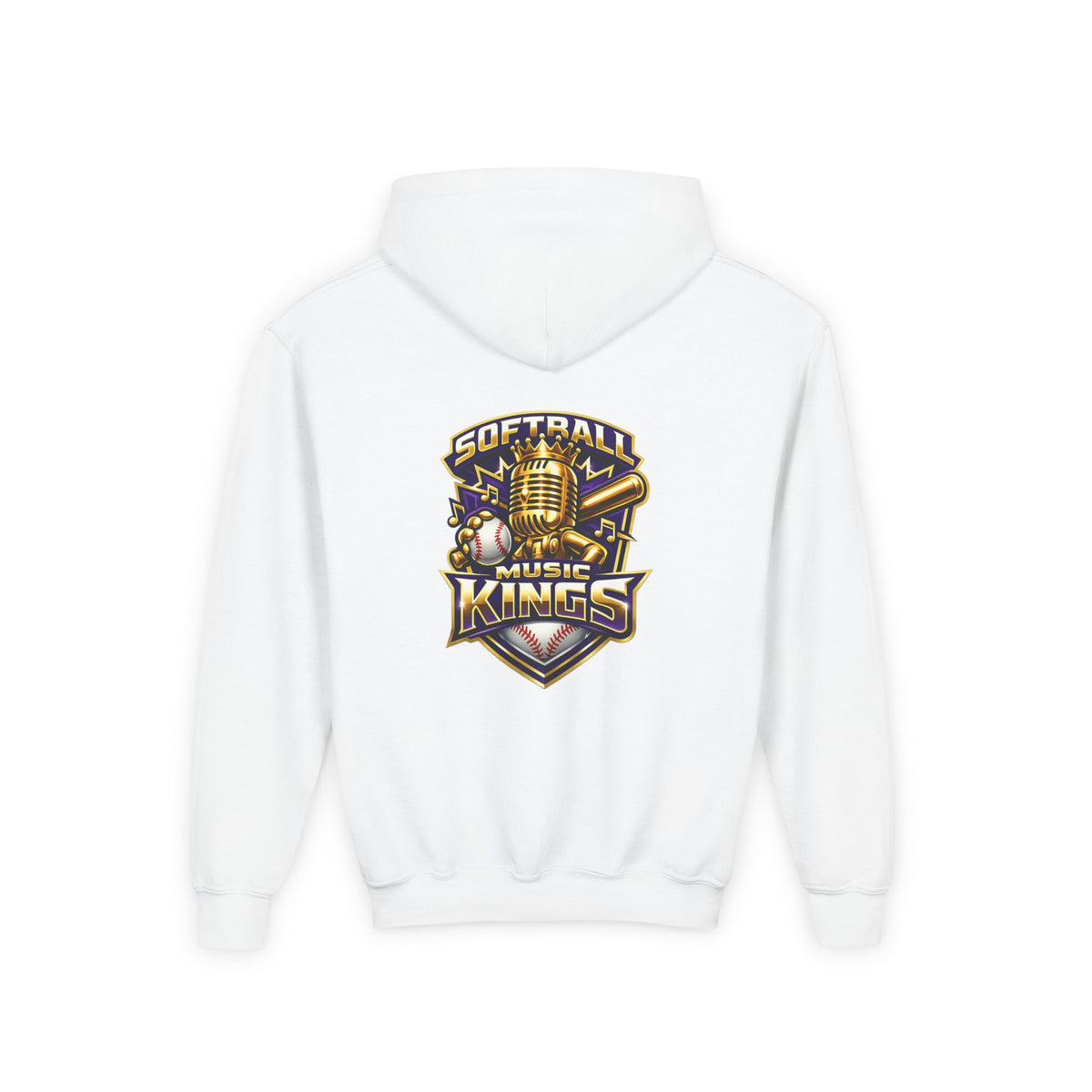 Softball Music Kings - Youth Hoodie